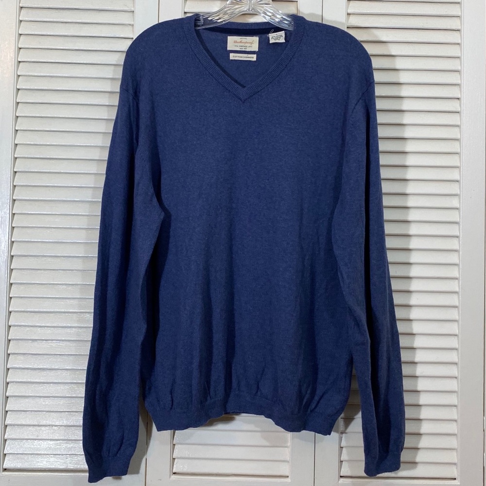 Weatherproof Vintage Cotton/Cashmere Sweater